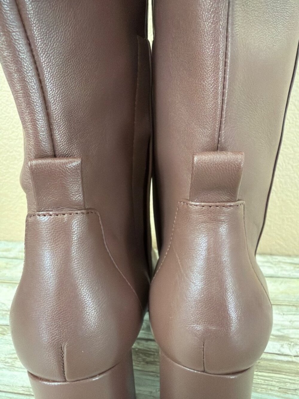 Cole Haan Chrystie Grand 360 Leather Knee High Boots Brown 7.5B NWOB - Picture 13 of 16